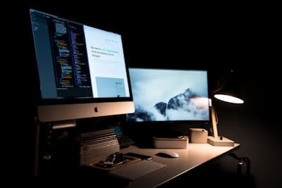 Secure, scalable code on Next.js, Shopify, and Laravel shown in an editor